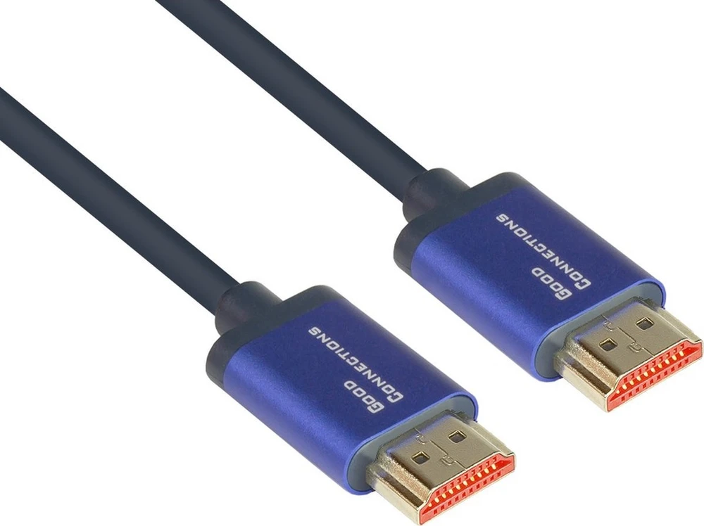 Kabelis Alcasa HDMI 2.1 2 m (4521-SF020B)
