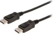 Assmann Electronic ASSMANN laidas Displayport 1.2 AWG28 2xshielded juodas 5m