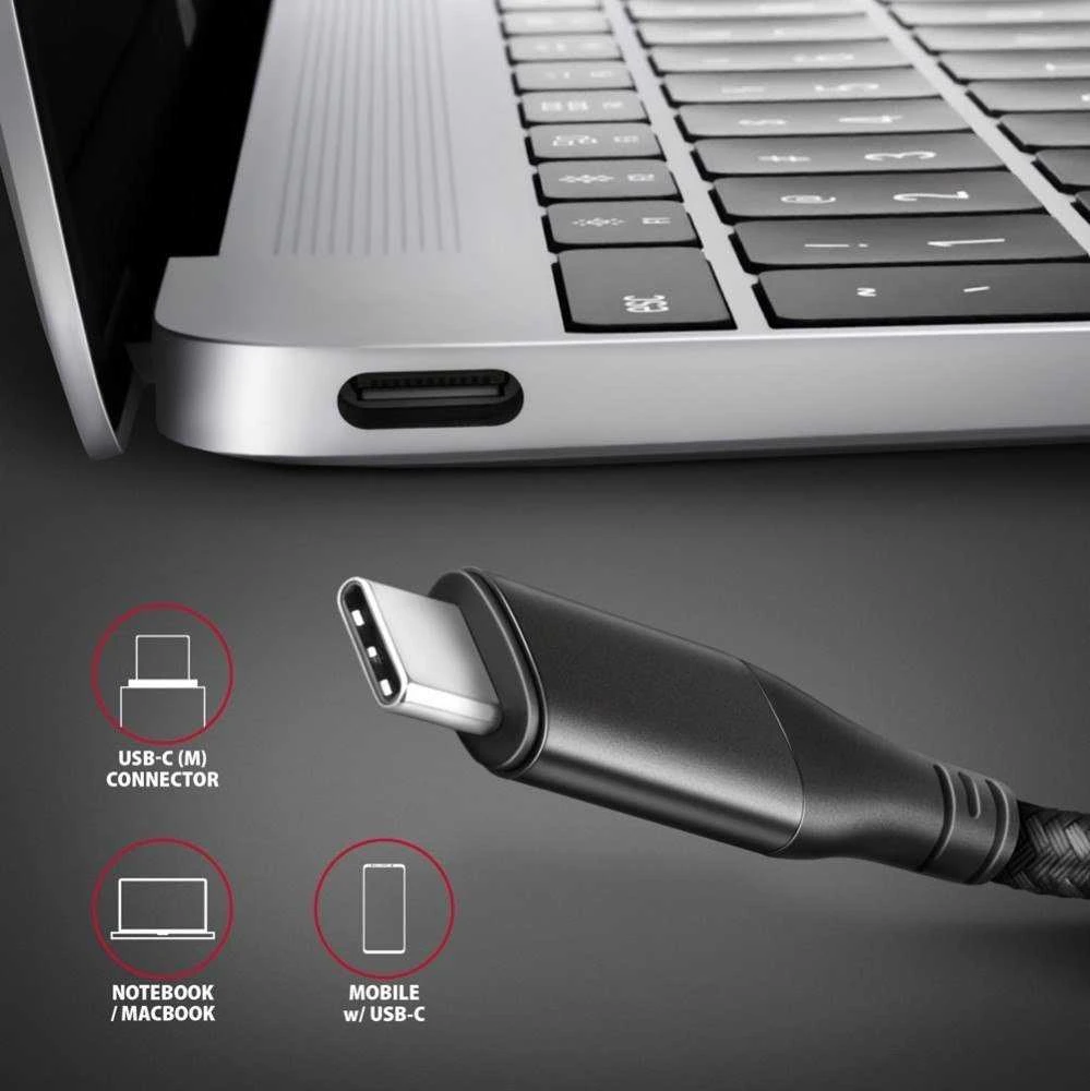 AXAGON | Aktyvus keitiklis | USB-C į HDMI | 0,25 m