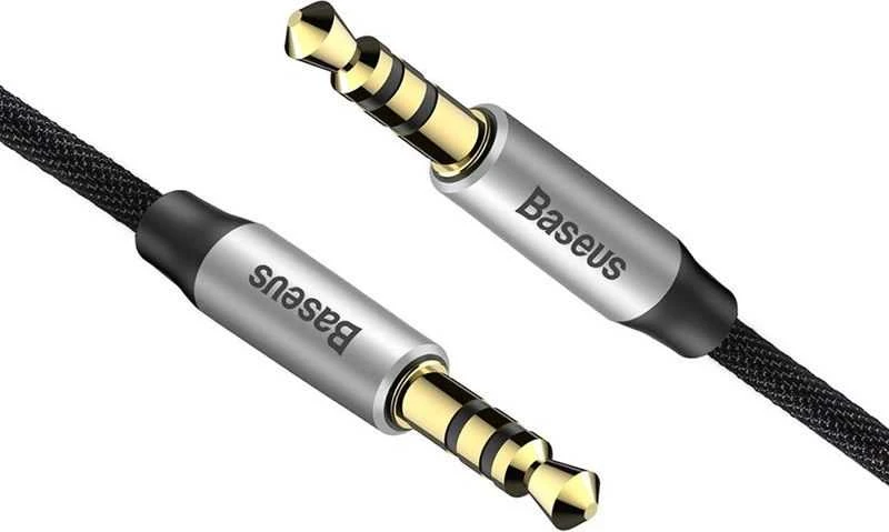 Baseus Yiven Audio Cable 3.5 male Audio M30 1.5 (Juodas)
