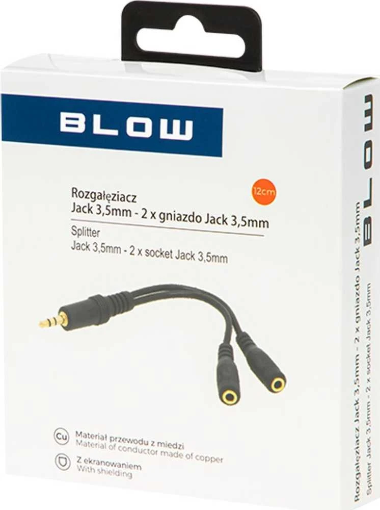 Blow Lizdų skirstytuvas: WT3.5-2GN3.5ST su kabeliu