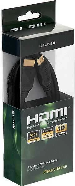 Blow Kabelis HDMI-HDMI CLASSIC 3m