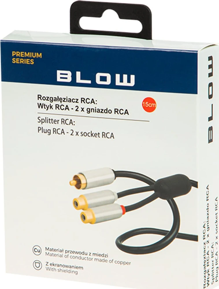 Blow RCA skirstytuvas pakuotėje