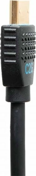 C2G 1,8 m „Performance“ serijos itin lankstus didelės spartos HDMI kabelis – 4K 60 Hz, montuojamas sienoje, CMG (FT4) reitingas, 1,83 m, HDMI A tipo (standartinis), HDMI A tipo (standartinis), juodas