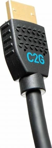 C2G 1,8 m „Performance“ serijos itin lankstus didelės spartos HDMI kabelis – 4K 60 Hz, montuojamas sienoje, CMG (FT4) reitingas, 1,83 m, HDMI A tipo (standartinis), HDMI A tipo (standartinis), juodas