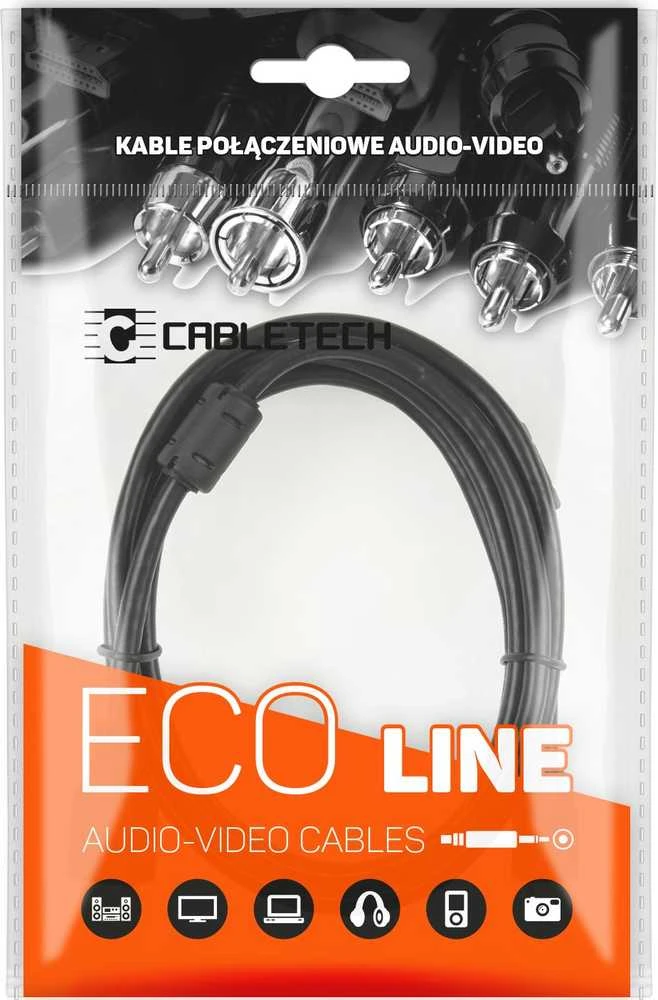 Cabletech Eco-Line kabelis 3.5 AUX - AUX 15m