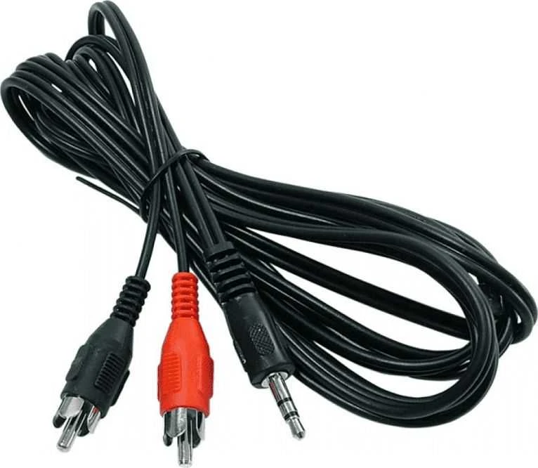 Oem Kabelis 2xRCA - AUX 3.5mm 1.2m