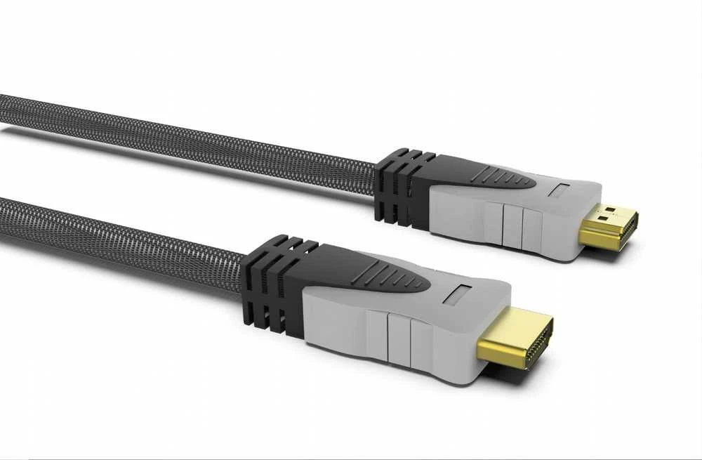HDMI laidas su pinta izoliacija ir paauksuotomis jungtimis