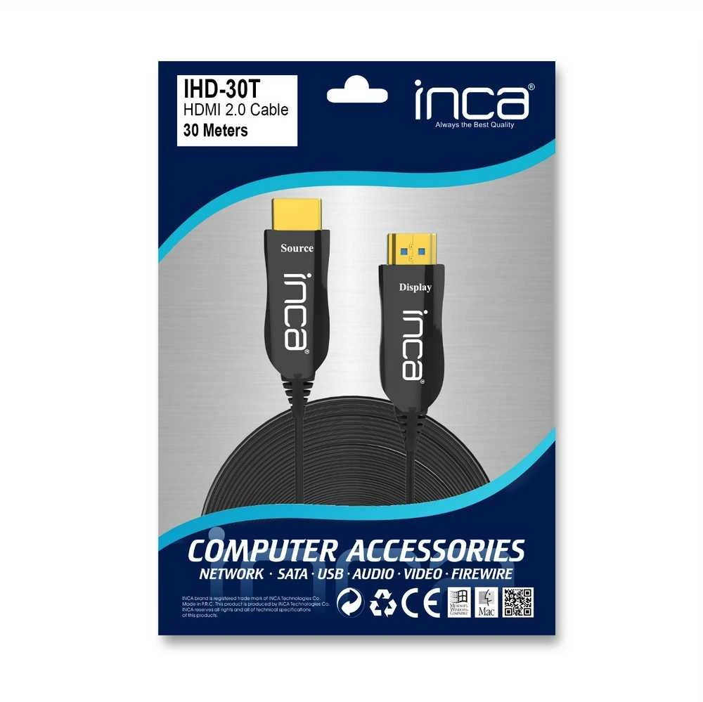 Inca HDMI 2.0 laidas 30 metrų pakuotėje