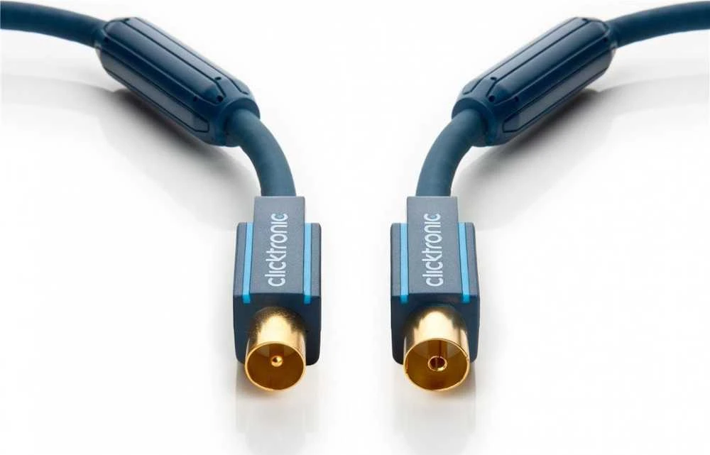 CLICKTRONIC IEC TV jungtis, 20 m antenos laidas
