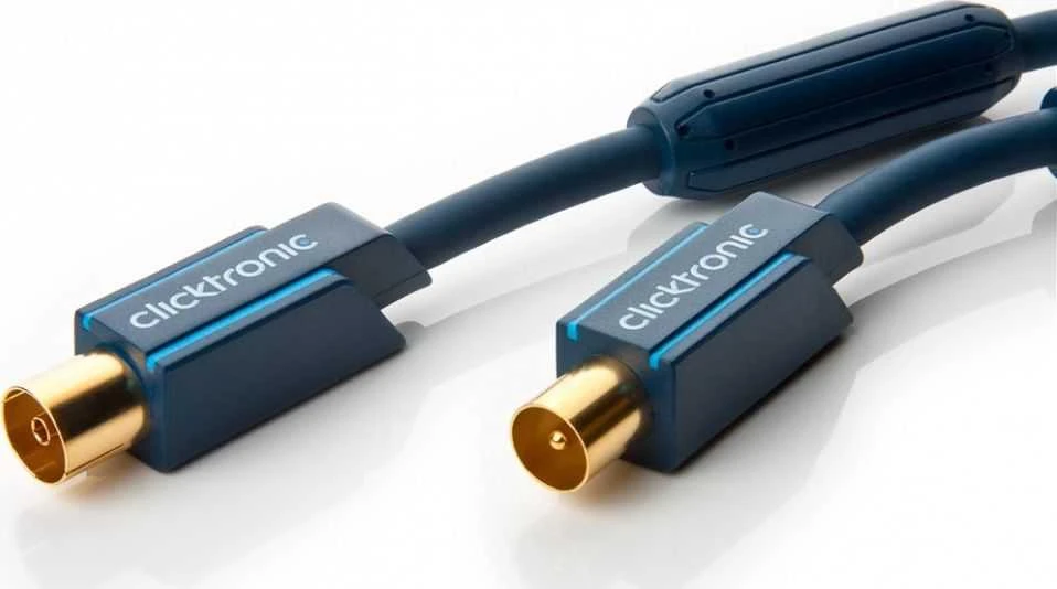 CLICKTRONIC IEC TV jungtis, 5m antenos laidas