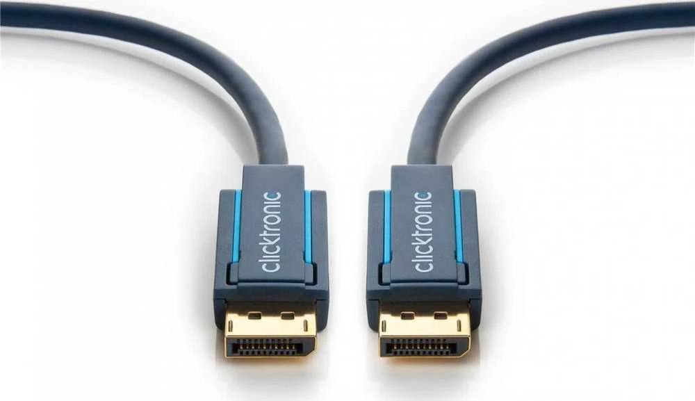 Clicktronic DisplayPort 1.4 laidas, 2 m, juodas