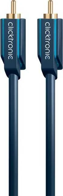 CLICKTRONIC Kabelis Audio 1xRCA - 1xRCA bendraašis 3m