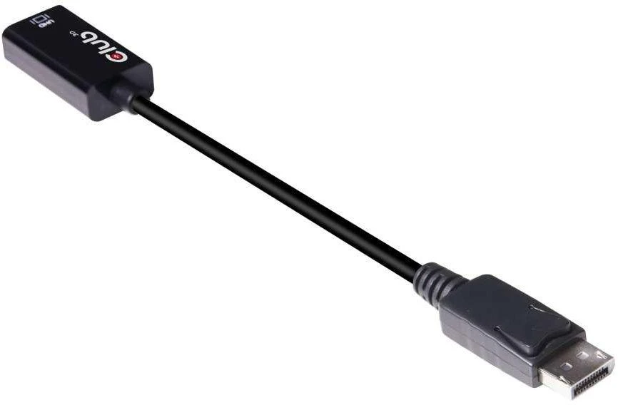 DisplayPort į HDMI aktyvus adapteris, juodas