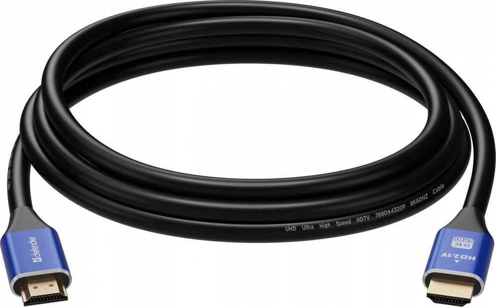 Kabelis Defender HDMI - HDMI 3m juoda (87332)
