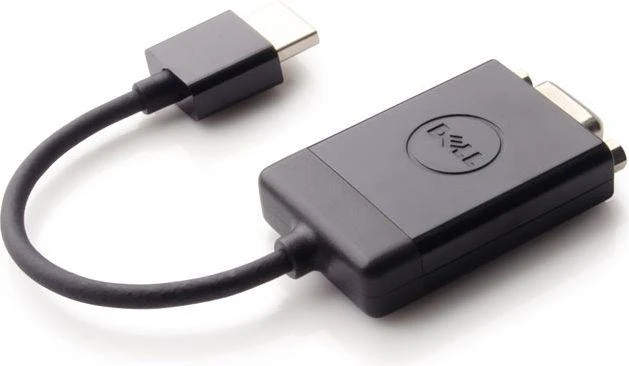 DELL DAUBNBC084 vaizdo kabelio adapteris HDMI VGA (D-Sub) Juoda