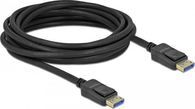 Delock DisplayPort kabelis 10K 60 Hz 54 Gbps plastikinis korpusas 2 m