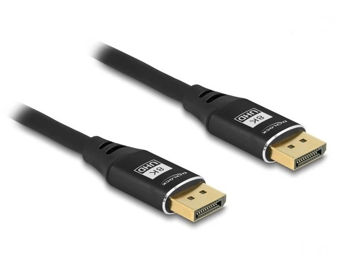 Kabelis Delock DisplayPort - DisplayPort 2m juoda (80621)