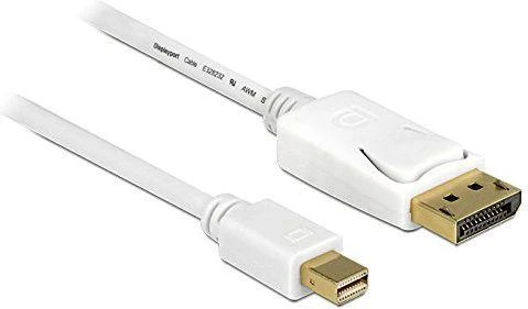 DELOCK Mini DisplayPort į DisplayPort kabelis 8K 60Hz 2m DP 8K sertifikuotas