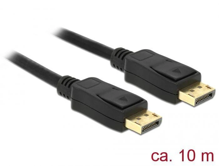 DLC DeLOCK 84862 „DisplayPort“ kabelis 10 m Juoda