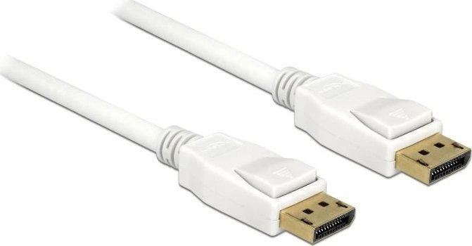 Delock DisplayPort laidas su fiksatoriais