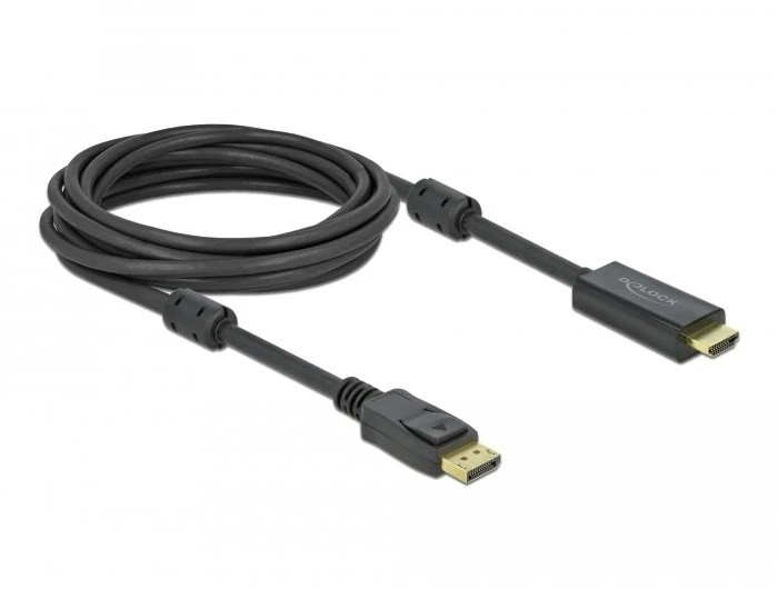Delock Active DisplayPort 1.2 į HDMI laidas 4K 60 Hz 5 m
