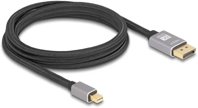 Kabelis Delock DisplayPort Mini - DisplayPort 2m juoda (81092)
