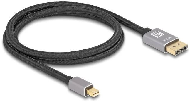 Kabelis Delock DisplayPort Mini - DisplayPort 1 m juoda (81091)