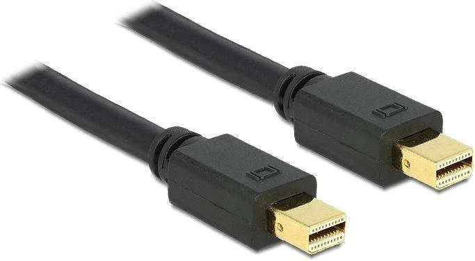 Mini DisplayPort laidas su paauksuotomis jungtimis