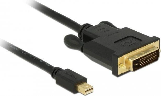 Delock Cable mini Displayport 1.1 vyriškas > DVI 24+1 vyriškas 3 m