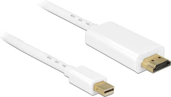 Delock Cable Mini Displayport 1.1 male > HDMI-A male 2 m juodas