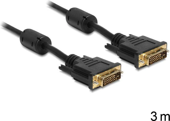 DVI 24+1 laidas su ferito filtrais