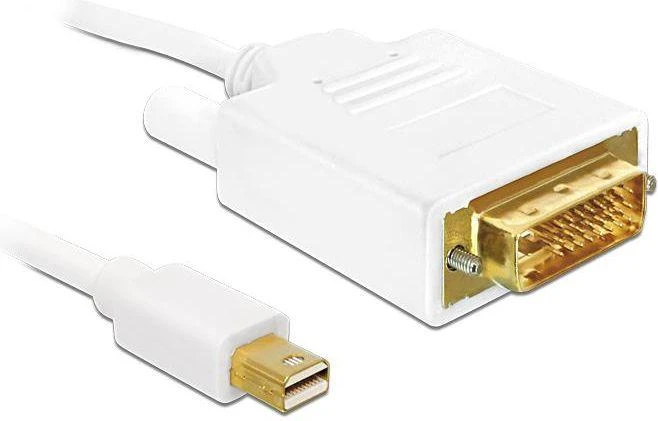 Delock mini DisplayPort į DVI laidas su auksinėmis jungtimis