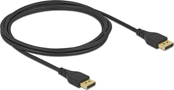 Delock DisplayPort kabelis 8K 60 Hz 2 m DP 8K sertifikuotas be prisegimo funkcijos