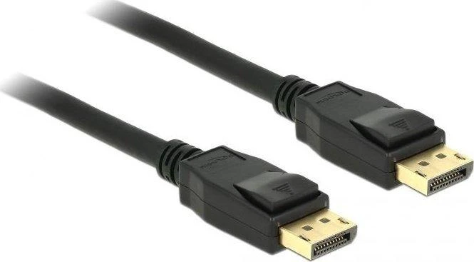 DisplayPort kabelis su fiksavimo mechanizmu
