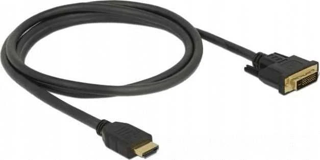 Kabelis Delock HDMI - DVI- D 5m juoda (85656)