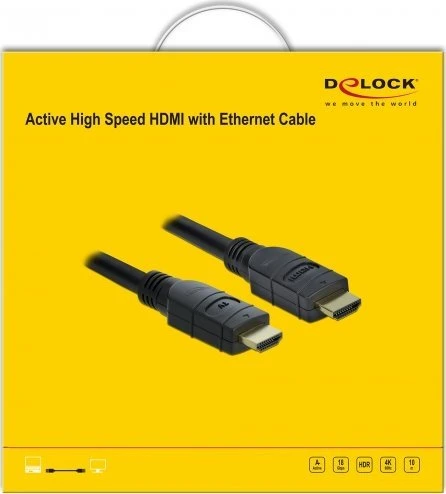 Delock Active HDMI laidas 4K 60 Hz 10 m