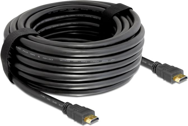 Delock Cable didelės spartos HDMI su eternetu – HDMI A Stecker > HDMI A Stecker 20 m