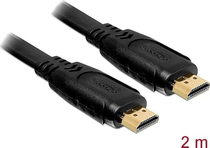 Delock HDMI laidas – ilgas plokščias kabelis