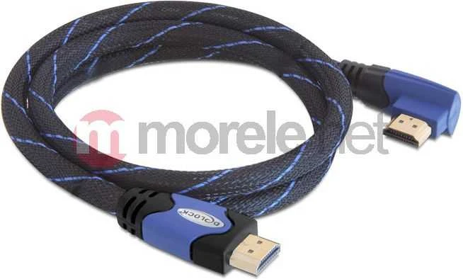 Delock Cable High Speed HDMI su Ethernet, HDMI A kištukas > HDMI A kištukas