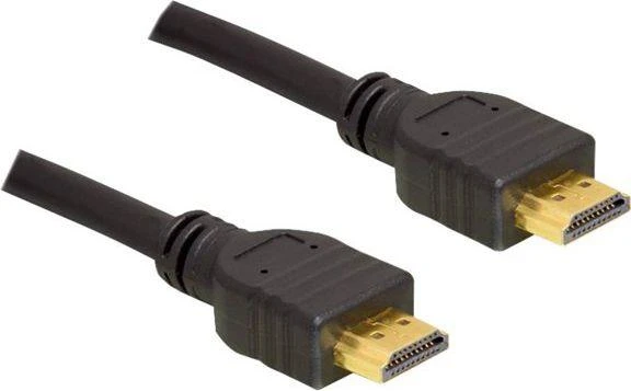 HDMI laidas su auksuotomis jungtimis