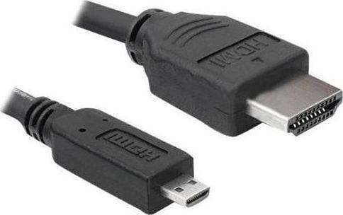 Kabelis Delock HDMI Micro - HDMI 1m juodas (82661)