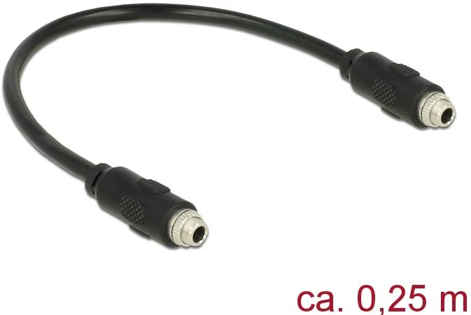 Audio 3.5mm F/F laidas su paneliniu tvirtinimu