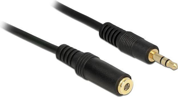 3.5 mm garso prailginimo laidas su auksintomis jungtimis
