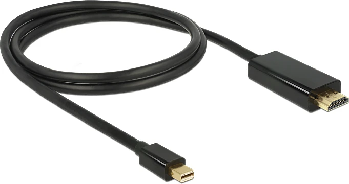 Delock Cable Mini DisplayPort 1.1 male > HDMI-A male 1 m juodas