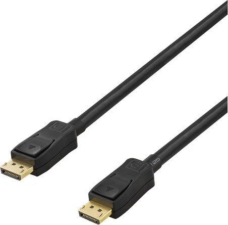 Kabelis DELTACO DisplayPort, 20 kontaktų ha - ha, 20m, juodas / DP-4200