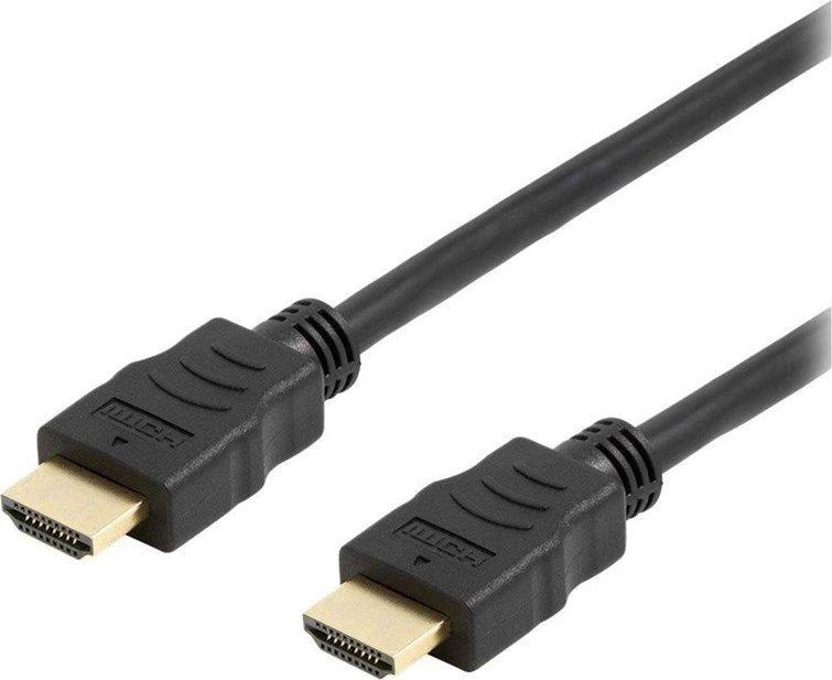 Deltaco Office HDMI kabelis su auksinėmis jungtimis