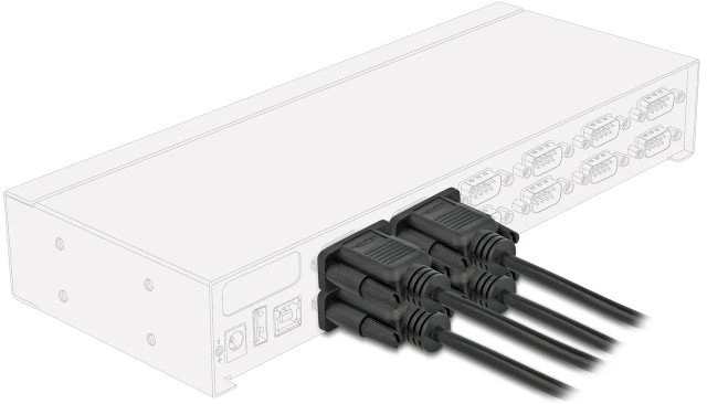 Delock Kabelis Digitus D-Sub (VGA) - D-Sub (VGA) 5m juoda (86826)