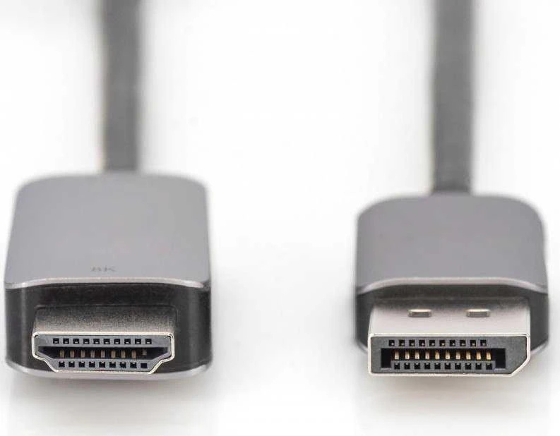 Digitus DB-340305-018-S vaizdo kabelio adapteris 1,8 m DisplayPort HDMI Juoda
