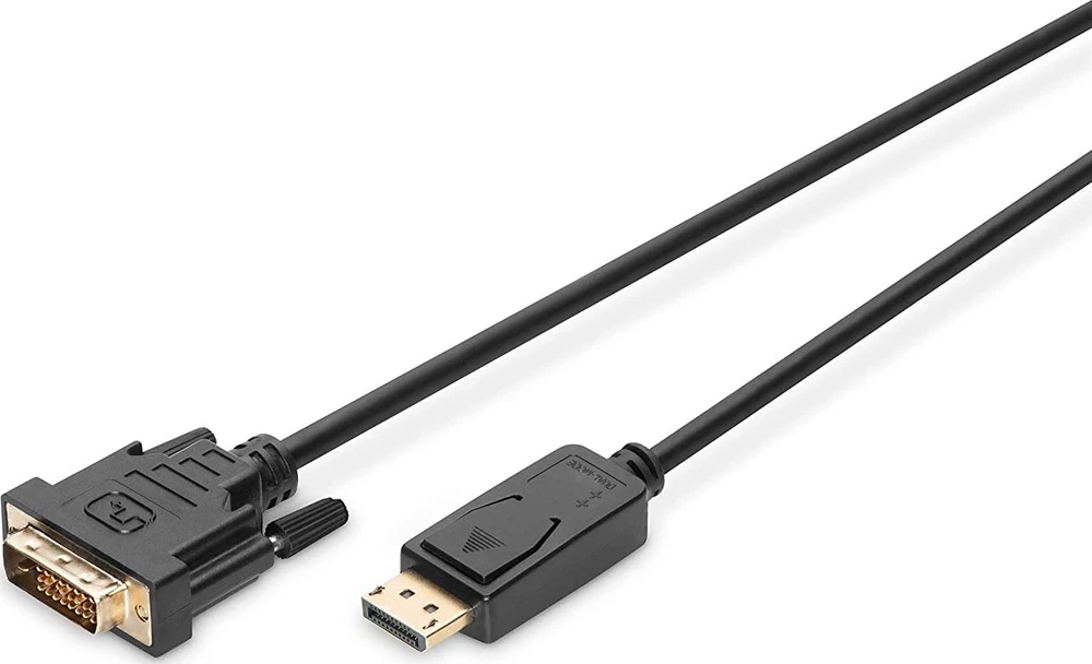 Assmann Electronic DIGITUS adapterio laidas DisplayPort 1.2 DVI-D 24+1 M/M skaitmeninis Full HD Dual Link 5m